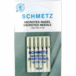 Schmetz microtex naalden 70/10