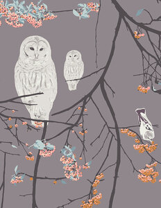 COUPON 180cm - Bird Songs sun - tricot