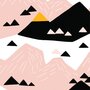 Pink Mountain - canvas
